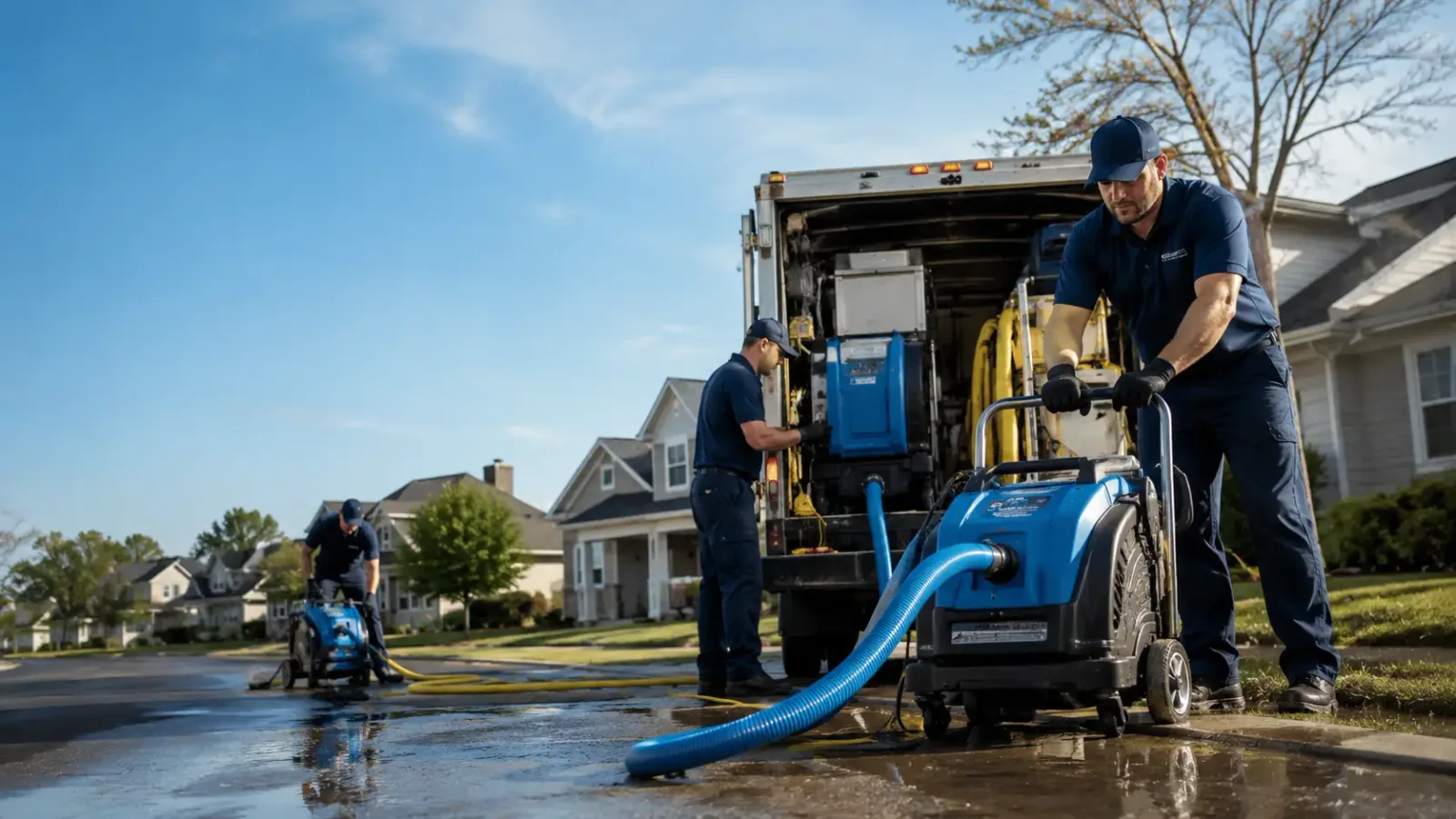 Flood Damage Cleanup in Lizemores, WV